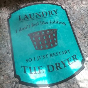 Laundry room decor